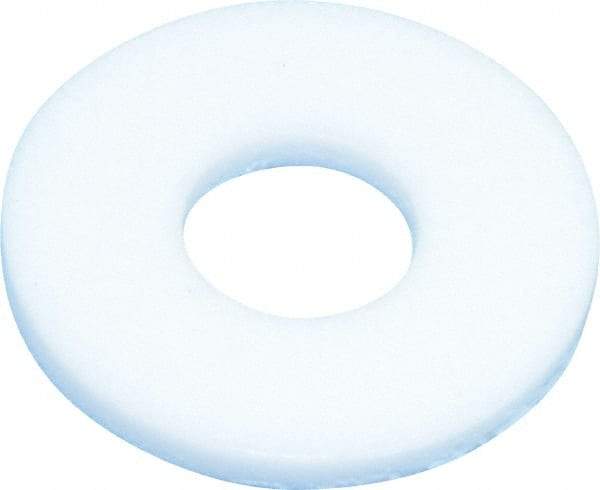 Made in USA - 5/16" Screw, PTFE Standard Flat Washer - 0.344" ID x 7/8" OD, 0.08" Thick, Plain Finish - Benchmark Tooling