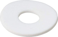 Made in USA - 5/8" Screw, PTFE Standard Flat Washer - 0.656" ID x 1-3/4" OD, 0.1" Thick, Plain Finish - Benchmark Tooling