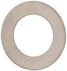 Made in USA - 0.01" Thick, 0.38" Inside x 5/8" OD, Round Shim - 5/16" Screw, Uncoated 302/304 Stainless Steel - Benchmark Tooling