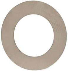 Made in USA - 0.012" Thick, 0.38" Inside x 5/8" OD, Round Shim - 5/16" Screw, Uncoated 302/304 Stainless Steel - Benchmark Tooling