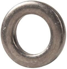 Made in USA - 1/8" Thick, 0.38" Inside x 5/8" OD, Round Shim - 5/16" Screw, Uncoated 300 Stainless Steel - Benchmark Tooling