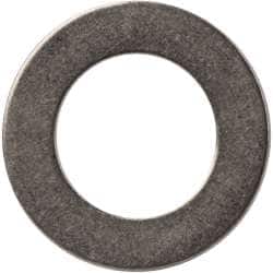 Made in USA - 0.03" Thick, 0.38" Inside x 5/8" OD, Round Shim - 5/16" Screw, Uncoated 302/304 Stainless Steel - Benchmark Tooling