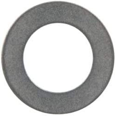 Made in USA - 0.004" Thick, 0.38" Inside x 5/8" OD, Round Shim - 5/16" Screw, Uncoated 302/304 Stainless Steel - Benchmark Tooling