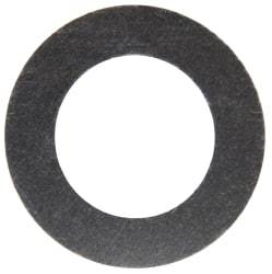 Made in USA - 0.005" Thick, 0.38" Inside x 5/8" OD, Round Shim - 5/16" Screw, Uncoated 302/304 Stainless Steel - Benchmark Tooling