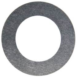 Made in USA - 0.006" Thick, 0.38" Inside x 5/8" OD, Round Shim - 5/16" Screw, Uncoated 302/304 Stainless Steel - Benchmark Tooling