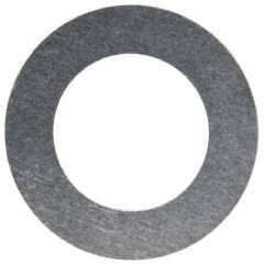 Made in USA - 0.006" Thick, 0.38" Inside x 5/8" OD, Round Shim - 5/16" Screw, Uncoated 302/304 Stainless Steel - Benchmark Tooling