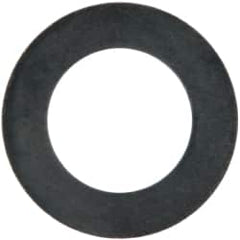 Made in USA - 0.007" Thick, 0.38" Inside x 5/8" OD, Round Shim - 5/16" Screw, Uncoated 302/304 Stainless Steel - Benchmark Tooling