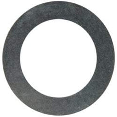 Made in USA - 0.001" Thick, 0.505" Inside x 3/4" OD, Round Shim - 7/16" Screw, Uncoated 302/304 Stainless Steel - Benchmark Tooling