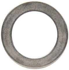 Made in USA - 0.02" Thick, 0.505" Inside x 3/4" OD, Round Shim - 7/16" Screw, Uncoated 302/304 Stainless Steel - Benchmark Tooling