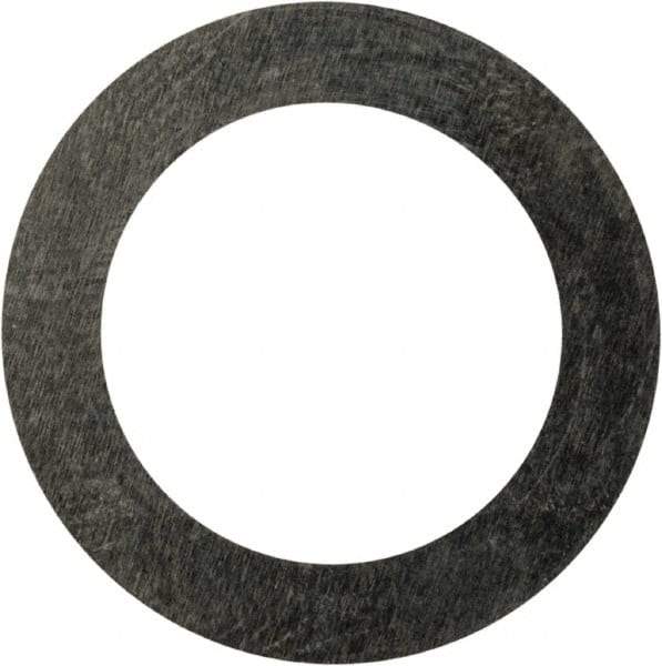 Made in USA - 0.004" Thick, 0.505" Inside x 3/4" OD, Round Shim - 7/16" Screw, Uncoated 302/304 Stainless Steel - Benchmark Tooling
