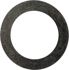 Made in USA - 0.004" Thick, 0.505" Inside x 3/4" OD, Round Shim - 7/16" Screw, Uncoated 302/304 Stainless Steel - Benchmark Tooling
