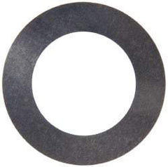 Made in USA - 0.001" Thick, 0.63" Inside x 1" OD, Round Shim - 9/16" Screw, Uncoated 302/304 Stainless Steel - Benchmark Tooling