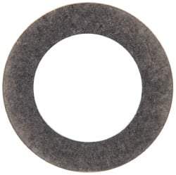 Made in USA - 0.02" Thick, 0.63" Inside x 1" OD, Round Shim - 9/16" Screw, Uncoated 302/304 Stainless Steel - Benchmark Tooling