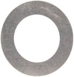Made in USA - 0.005" Thick, 0.63" Inside x 1" OD, Round Shim - 9/16" Screw, Uncoated 302/304 Stainless Steel - Benchmark Tooling