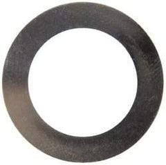 Made in USA - 0.003" Thick, 0.755" Inside x 1-1/8" OD, Round Shim - 5/8" Screw, Uncoated 302/304 Stainless Steel - Benchmark Tooling