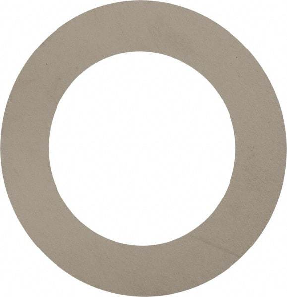 Made in USA - 0.002" Thick, 7/8" Inside x 1-3/8" OD, Round Shim - 3/4" Screw, Uncoated 302/304 Stainless Steel - Benchmark Tooling