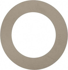 Made in USA - 0.002" Thick, 7/8" Inside x 1-3/8" OD, Round Shim - 3/4" Screw, Uncoated 302/304 Stainless Steel - Benchmark Tooling