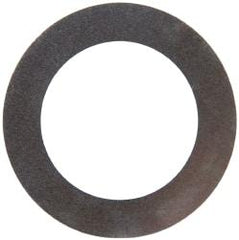 Made in USA - 0.004" Thick, 1" Inside x 1-1/2" OD, Round Shim - 7/8" Screw, Uncoated 302/304 Stainless Steel - Benchmark Tooling