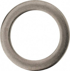 Made in USA - 1/8" Thick, 1-1/8" Inside x 1-5/8" OD, Round Shim - Uncoated 302/304 Stainless Steel - Benchmark Tooling