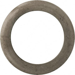 Made in USA - 0.024" Thick, 1-1/8" Inside x 1-5/8" OD, Round Shim - Uncoated 302/304 Stainless Steel - Benchmark Tooling