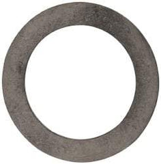 Made in USA - 0.03" Thick, 1-1/8" Inside x 1-5/8" OD, Round Shim - Uncoated 302/304 Stainless Steel - Benchmark Tooling