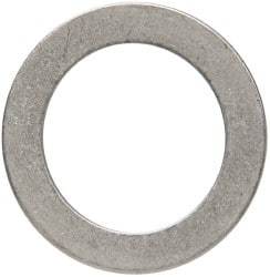 Made in USA - 0.06" Thick, 1-1/8" Inside x 1-5/8" OD, Round Shim - Uncoated 302/304 Stainless Steel - Benchmark Tooling