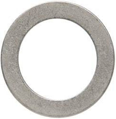Made in USA - 0.06" Thick, 1-1/8" Inside x 1-5/8" OD, Round Shim - Uncoated 302/304 Stainless Steel - Benchmark Tooling