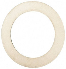 Made in USA - 0.008" Thick, 1-1/8" Inside x 1-5/8" OD, Round Shim - Uncoated 302/304 Stainless Steel - Benchmark Tooling