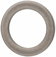 Made in USA - 0.09" Thick, 1-1/8" Inside x 1-5/8" OD, Round Shim - Uncoated 302/304 Stainless Steel - Benchmark Tooling