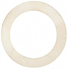 Made in USA - 0.001" Thick, 1-1/4" Inside x 1-3/4" OD, Round Shim - Uncoated 302/304 Stainless Steel - Benchmark Tooling
