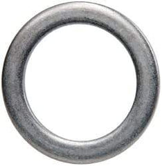 Made in USA - 1/8" Thick, 1-1/4" Inside x 1-3/4" OD, Round Shim - Uncoated 302/304 Stainless Steel - Benchmark Tooling