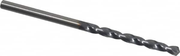 OSG - 3.50012mm 120° Vanadium High Speed Steel Jobber Drill - TiCN Finish, Right Hand Cut, Spiral Flute, Straight Shank, 70mm OAL, Standard Point - Benchmark Tooling