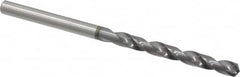 OSG - 4.20116mm 120° Vanadium High Speed Steel Jobber Drill - TiCN Finish, Right Hand Cut, Spiral Flute, Straight Shank, 75mm OAL, Standard Point - Benchmark Tooling