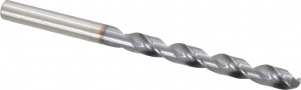 OSG - Letter I 120° Vanadium High Speed Steel Jobber Drill - TiCN Finish, Right Hand Cut, Spiral Flute, Straight Shank, 109mm OAL, Standard Point - Benchmark Tooling