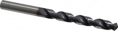 OSG - 11.19886mm 120° Vanadium High Speed Steel Jobber Drill - TiCN Finish, Right Hand Cut, Spiral Flute, Straight Shank, 142mm OAL, Standard Point - Benchmark Tooling