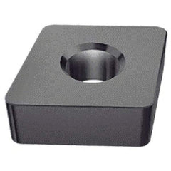 Iscar - DNGA432 S7 Grade IN420 Ceramic Turning Insert - TiN Finish, 55° Diamond, 1/2" Inscr Circle, 3/16" Thick, 1/32" Corner Radius - Benchmark Tooling