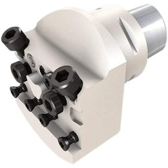 Iscar - 12.5 to 17.4mm Groove Width, 93mm Max Depth of Cut, Right Hand Cut, CGH Indexable Grooving Blade - TIGER Insert Style, Series Cut Grip - Benchmark Tooling