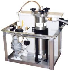 Made in USA - 40 to 125°F Max, Oil Separator/Filter - 100 GPH Oil Removal Capacity - Benchmark Tooling