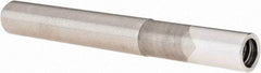 Iscar - Multimaster 1/2" Stepped Shank Milling Tip Insert Holder & Shank - 0.48" Neck Diam, T08 Neck Thread, 4" OAL, Carbide MM S-A Tool Holder - Benchmark Tooling