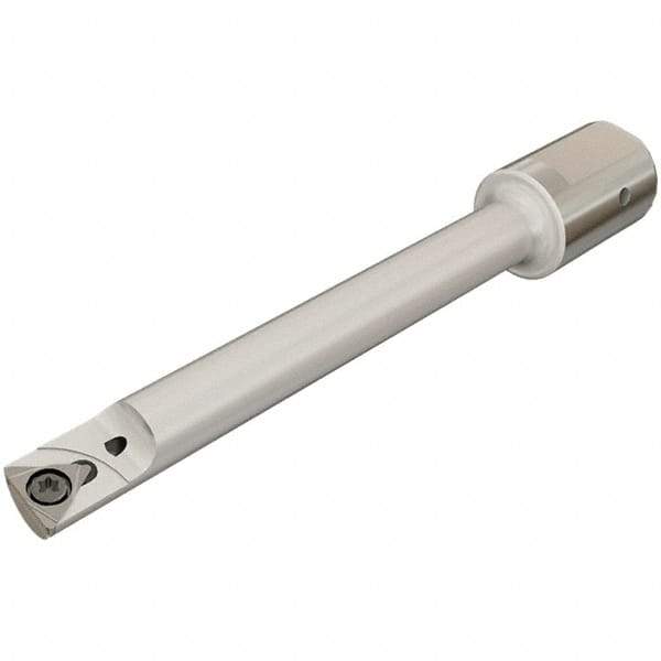 Iscar - 14mm Min Bore Diam, 127mm OAL, 16mm Shank Diam, IHAXF Indexable Boring Bar - 105mm Max Bore Depth, TPGX 73.. Insert - Benchmark Tooling