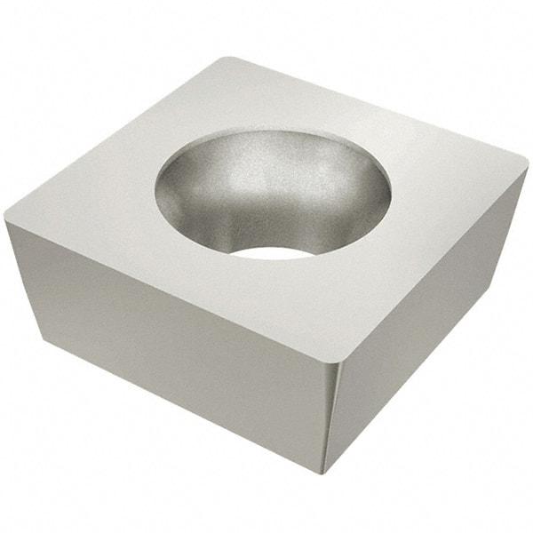 Iscar - SCMW31 Grade IC20 Carbide Milling Insert - Uncoated, 3/8" Inscribed Circle, 0.156" Thick, 0.41mm Corner Radius - Benchmark Tooling