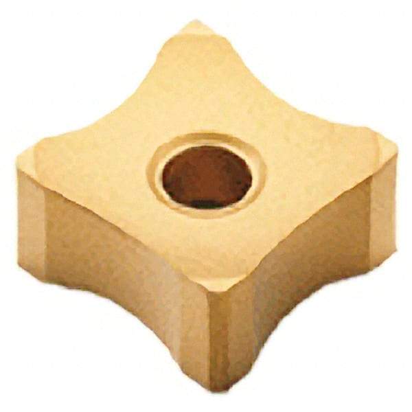 Kyocera - CNGA431 Grade KBN25M CBN Turning Insert - Megacoat Finish, 80° Diamond, 1/2" Inscr Circle, 3/16" Thick, 1/64" Corner Radius - Benchmark Tooling