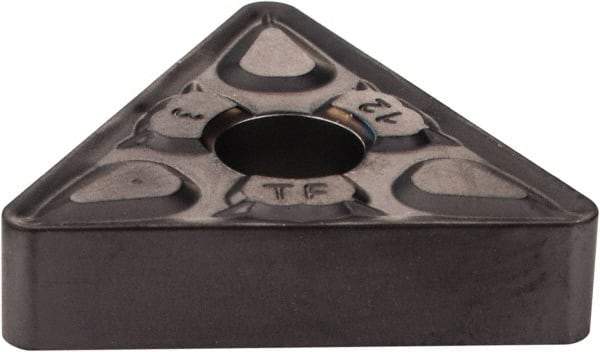 Iscar - TNMG433 TF Grade IC907 Carbide Turning Insert - 60° Triangle, 1/2" Inscr Circle, 3/16" Thick, 3/64" Corner Radius - Benchmark Tooling