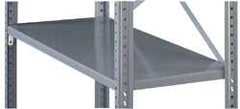 Tennsco - 36" Wide, 1" High, Open Shelving Extra Shelves for Commercial Shelving - Steel, 18" Deep, Use with Tennsco Commercial Shelving - Benchmark Tooling