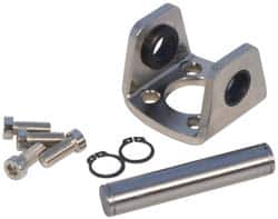 SMC PNEUMATICS - Air Cylinder Double Clevis - For 1-1/4" Air Cylinders, Use with NCGD - Benchmark Tooling