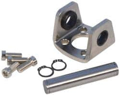 SMC PNEUMATICS - Air Cylinder Double Clevis - For 1-1/4" Air Cylinders, Use with NCGD - Benchmark Tooling