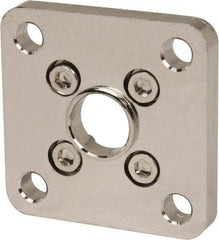 SMC PNEUMATICS - Air Cylinder Flange Mount - For 1-1/4" Air Cylinders, Use with NCGF/G - Benchmark Tooling