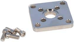 SMC PNEUMATICS - Air Cylinder Flange Mount - For 1-1/2" Air Cylinders, Use with NCGF/G - Benchmark Tooling