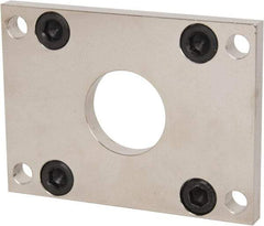 SMC PNEUMATICS - Air Cylinder Flange - For 3-1/4" Air Cylinders, Use with NCQ2 Air Cylinders - Benchmark Tooling