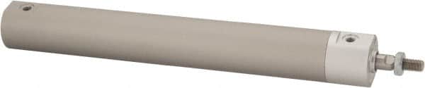 SMC PNEUMATICS - 3/4" Bore Double Acting Air Cylinder - 1/8 Port, 1/4-28 Rod Thread, 140 Max psi, 40 to 140°F - Benchmark Tooling